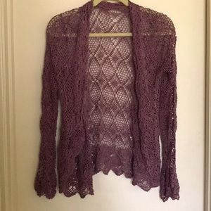 Crochet sweater